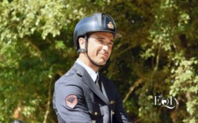 Emilio Bicocchi ai piedi del podio nella 150 dello CSIO5* di Falsterbo 1