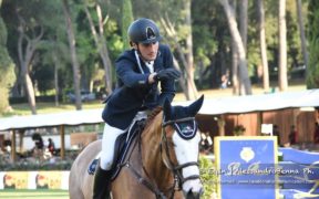 Michael Cristofoletti 2° nella 150 di ieri sera ad Amsterdam (CSI5*-W)