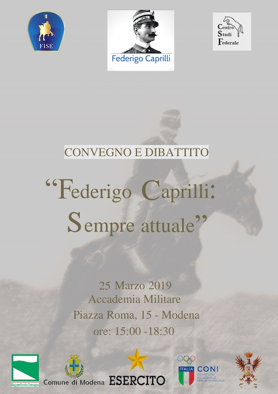 Convegno “Federigo Caprilli: sempre attuale” presso l’Accademia Militare di Modena