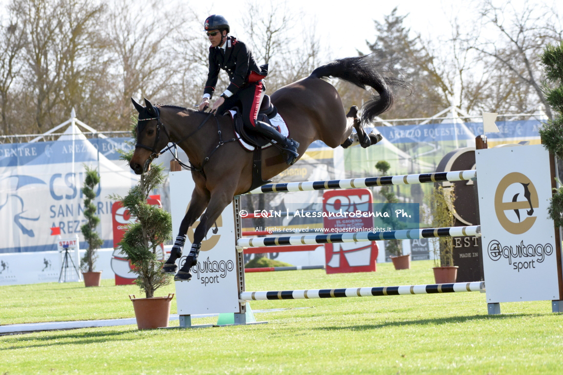 Marco Pellegrino su Vick du Croisy si aggiudica il 1° Gran Premio del Toscana Tour 2019 2