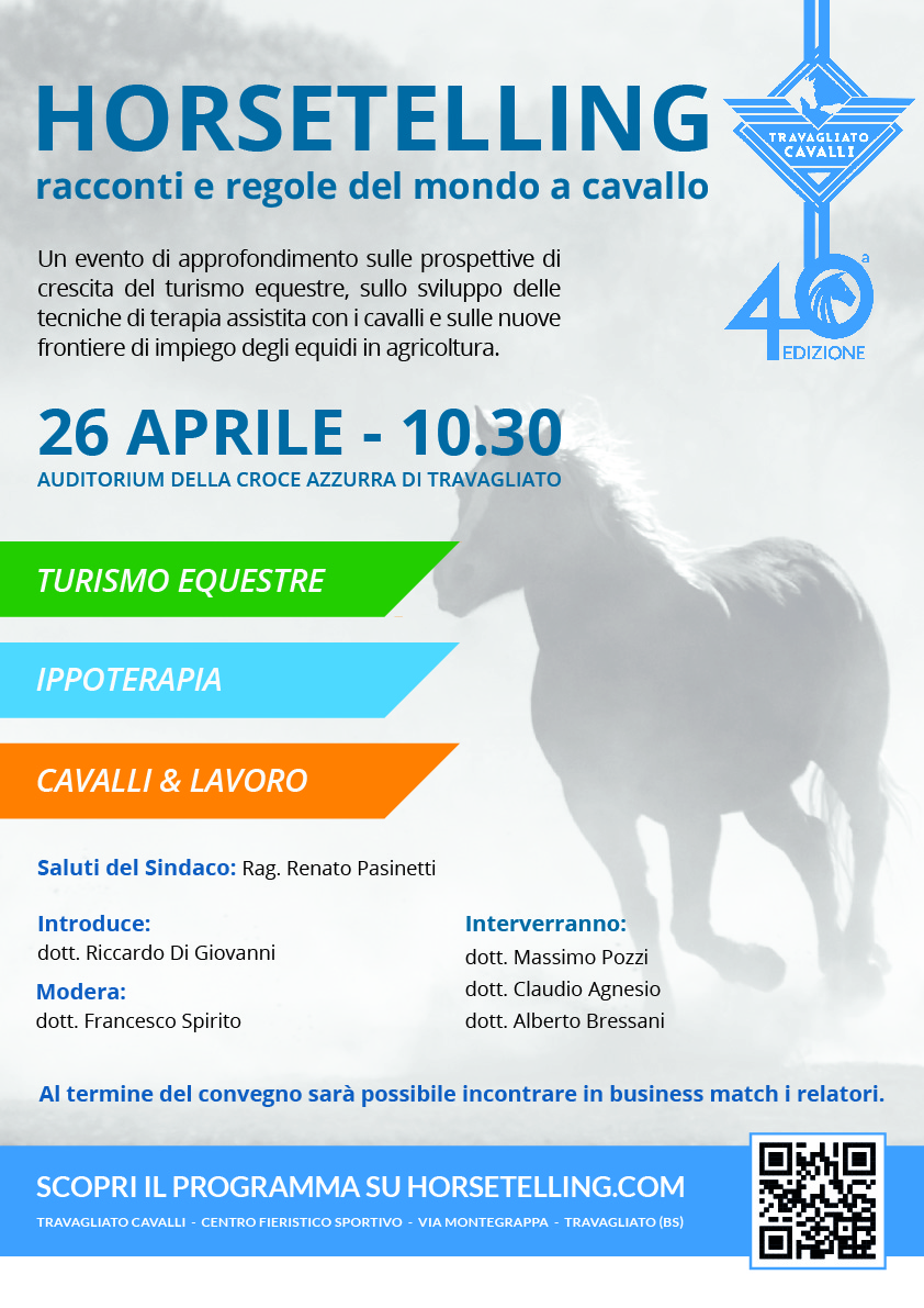 Horsetelling il 26 aprile a Travagliato Cavalli
