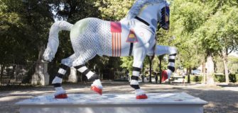 Leonardo Horse Project a Piazza di Siena