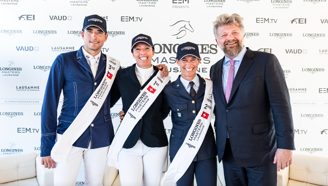 Giulia Martinengo l'azzurra protagonista del Grand Prix di Losanna - Longines Masters 1