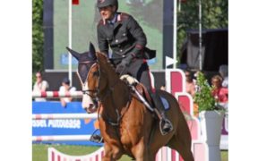 Roberto Previtali in Piazza d'Onore al CSI3* di Bonheiden