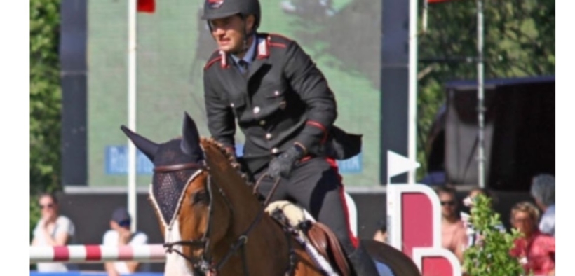 Roberto Previtali in Piazza d'Onore al CSI3* di Bonheiden