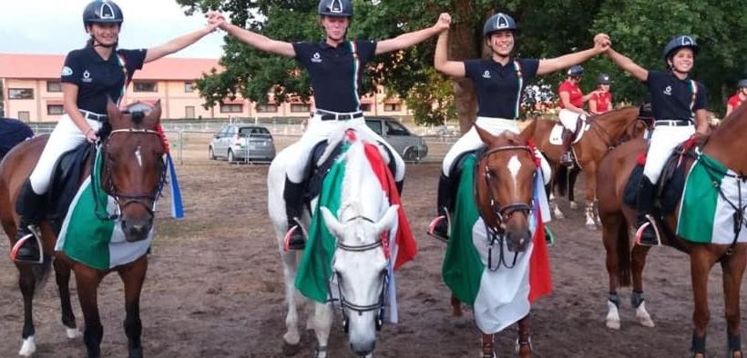 Argento all'Italia ai Mondiali Pony di Lamotte Beuvron (FR)