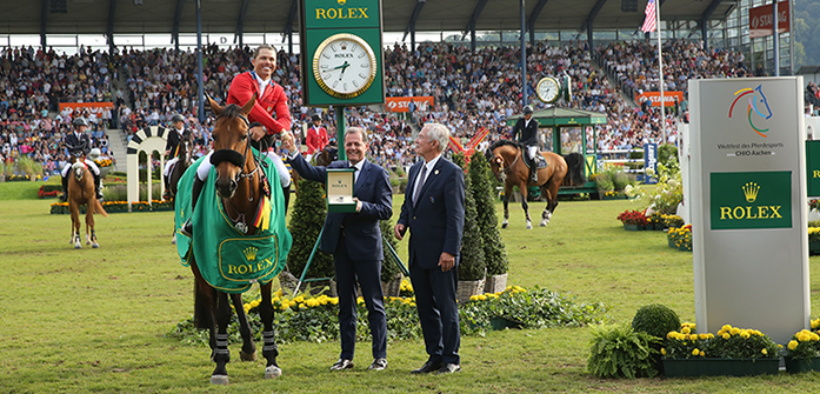 CHIO Aachen, a Kent Farrington il Rolex Grand Prix