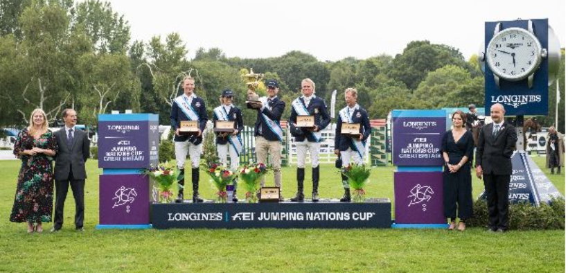 La Svezia ottiene la prima storica vittoria di Hickstead