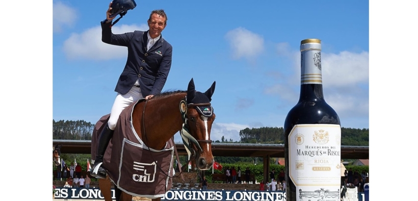 Luca Moneta vince il Trofeo Marqués de Riscal - CSI4* a Coruña (Spagna)