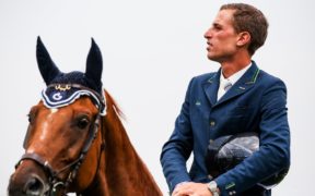 Matias Alvaro sul podio del Premio Volvo (h150) di Samorin