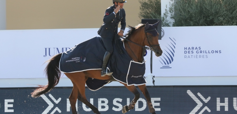 Inno di Mameli a Valence, vittoria della gara alta per Emilio Bicocchi!