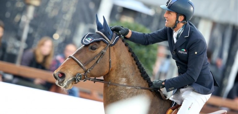 Luca Moneta in terza piazza nel Prix Covea (LR) / Jumping de Valence