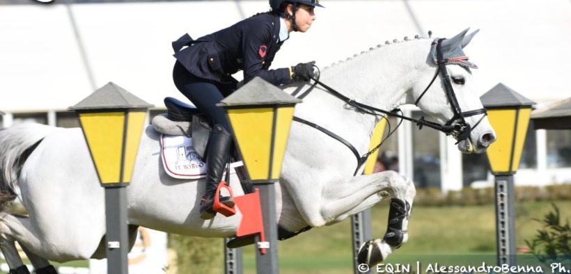 Piazza d'Onore per Aurora Bortolazzi a Wiener Neustadt (CSI2*)