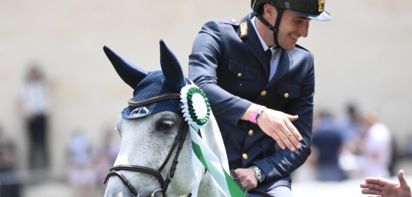 Michael Cristofoletti sfiora la vittoria nella alta del CSI2* di Peelbergen