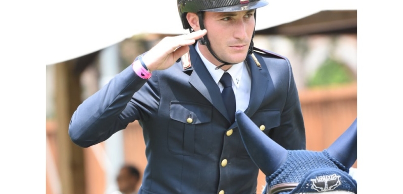 Michael Cristofoletti in 3^ piazza della 150 del Jumping Zwolle (CSI3*)