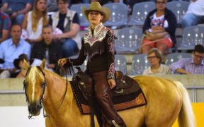 Gina Maria Schumacher formula 1 del reining a Fieracavalli