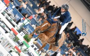Il prestigioso Premio Selleria Equipe (h155) porta la firma di Martin Fuchs. Alberto Zorzi ai piedi del podio