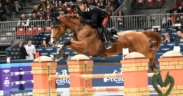 Jumping Verona, Emanuele Gaudiano vince il Premio Kask (h 155)
