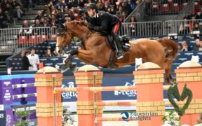 Jumping Verona, Emanuele Gaudiano vince il Premio Kask (h 155)