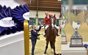 Paolo Adorno sale sul podio della gara alta al Milano Winter Show (CSI2*)