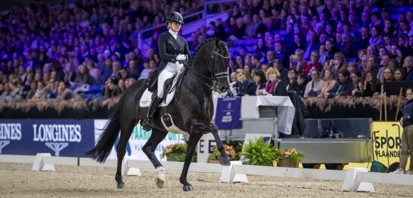 Coppa del Mondo dressage: Scholtens e Desperado danno spettacolo a Mechelen