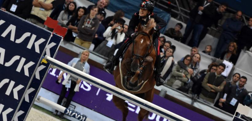 Filippo Bologni vince la gara LR (h145) a Villeneuve-Loubet (CSI2*)