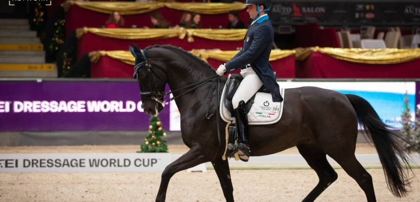 DRESSAGE: ottime performances di Francesco Zaza nella tappa FEI World Cup™