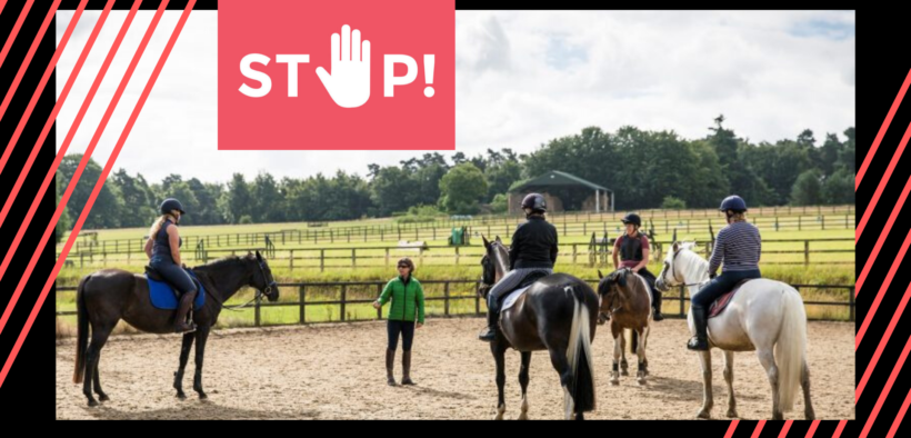 Coronavirus: sospesi non solo gli eventi, ma anche le attività in maneggio