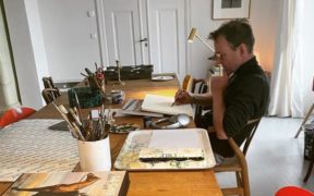 Peder Fredricson... disegna e dipinge!