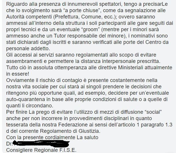 Scandaloso! Minacce durante l'emergenza Coronavirus: interessi in barba al buon senso 3