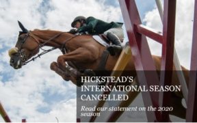 Cancellati gli eventi maggiori di Hickstead 2020 (CSIO e Derby)