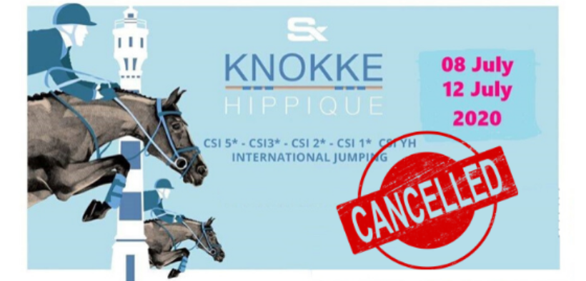 Previsto per luglio, anche il Knokke Hippique 2020 è cancellato