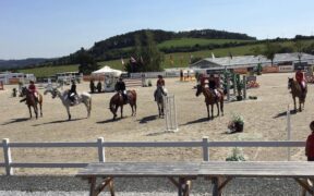 Inno di Mameli allo CSIO giovanile di Zduchovice