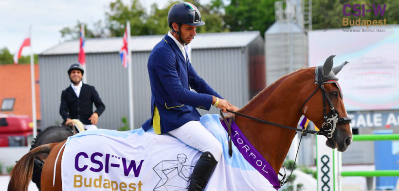Vittoria per Roberto Turchetto al CSI3*-W di Budapest