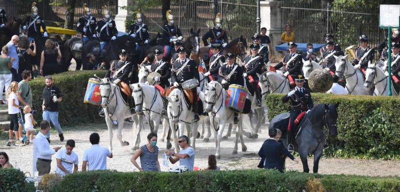 Piazza di Siena, "tutti in sella" tra Arte e Sport