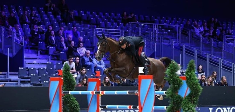 Gaudiano sfiora la vittoria nella 150LR di Salisburgo (CSI4*)