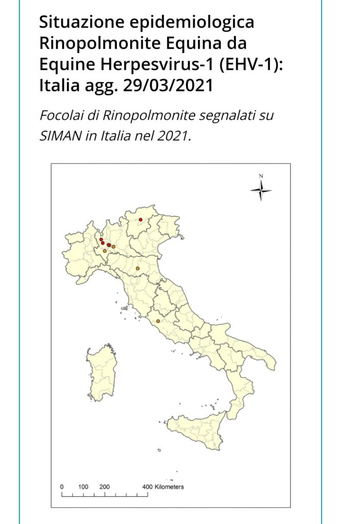 EHV-1 Italia: casi in aumento (29 marzo)