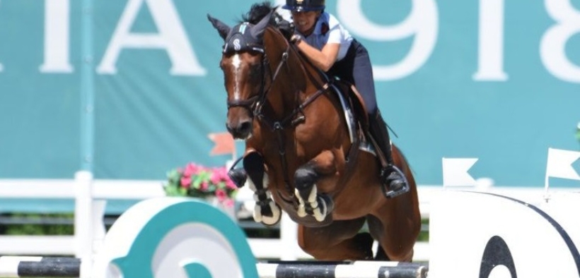 Inno tedesco nella "alta" LR di Gorla (CSI3*); Martinengo in Top Ten