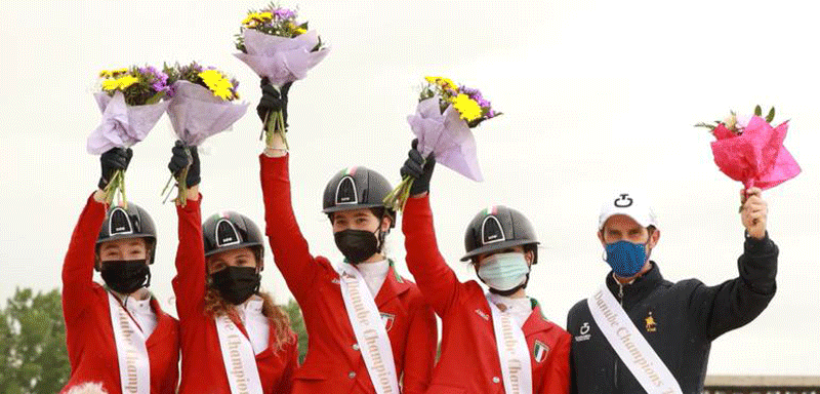 CSIO giovanile di Samorin: tre squadre su quattro sul podio in Coppa delle Nazioni