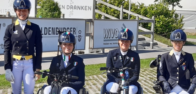 Buoni risultati per gli azzurri al CPEDI di Kronenberg