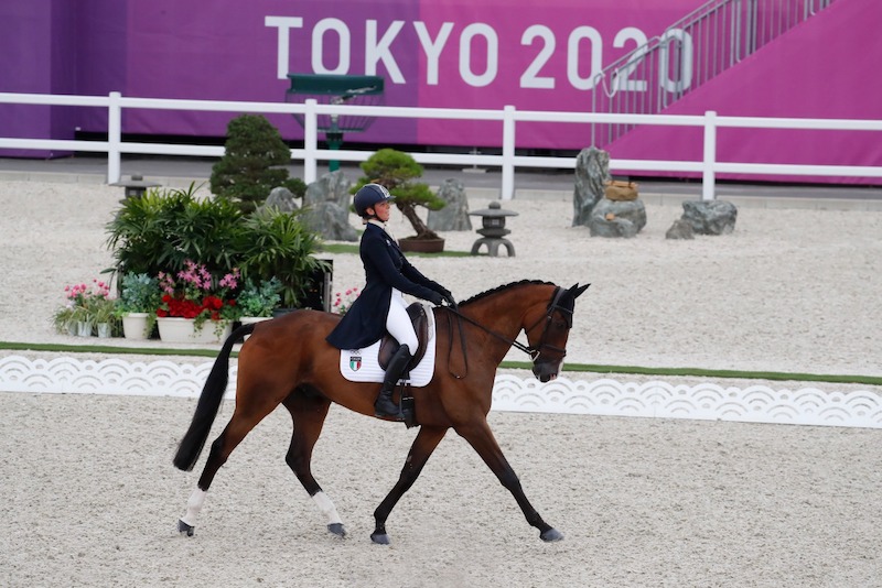 Tokyo 2020 / Completo: concluso il dressage test per Panizzon e Bordone 2
