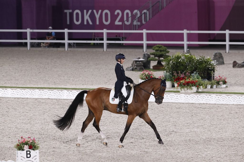 Tokyo 2020 / Completo: concluso il dressage test per Panizzon e Bordone 3