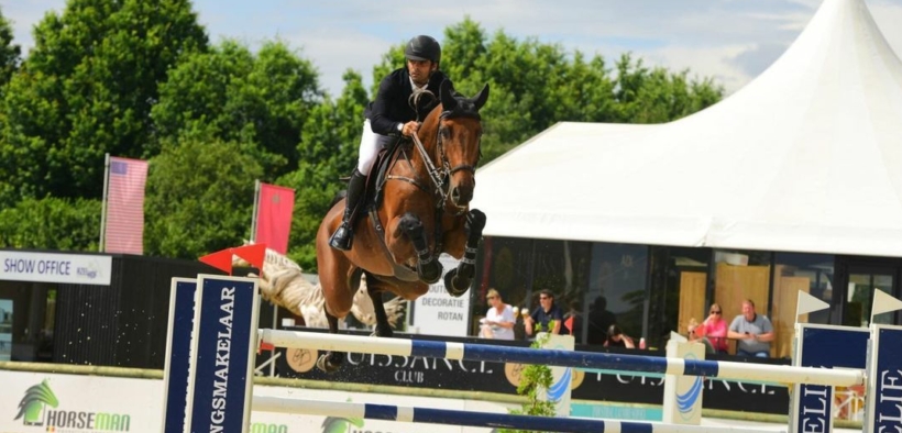 Emanuele Camilli in evidenza nel Grand Prix h 160 di Donaueschingen (CSI3*)