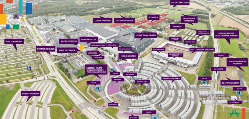 Il conto alla rovescia per l'ECCO FEI World Championships Herning 2022 è iniziato!