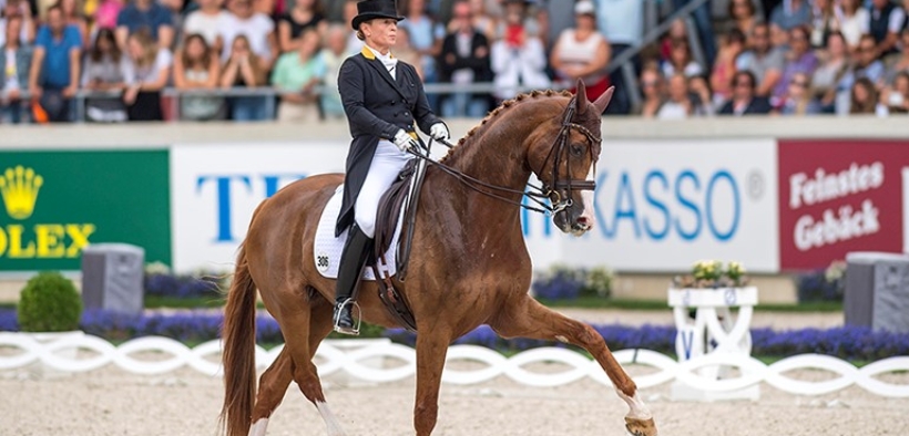 Una cerimonia di addio sportivo per Bella Rose al CHIO Aachen