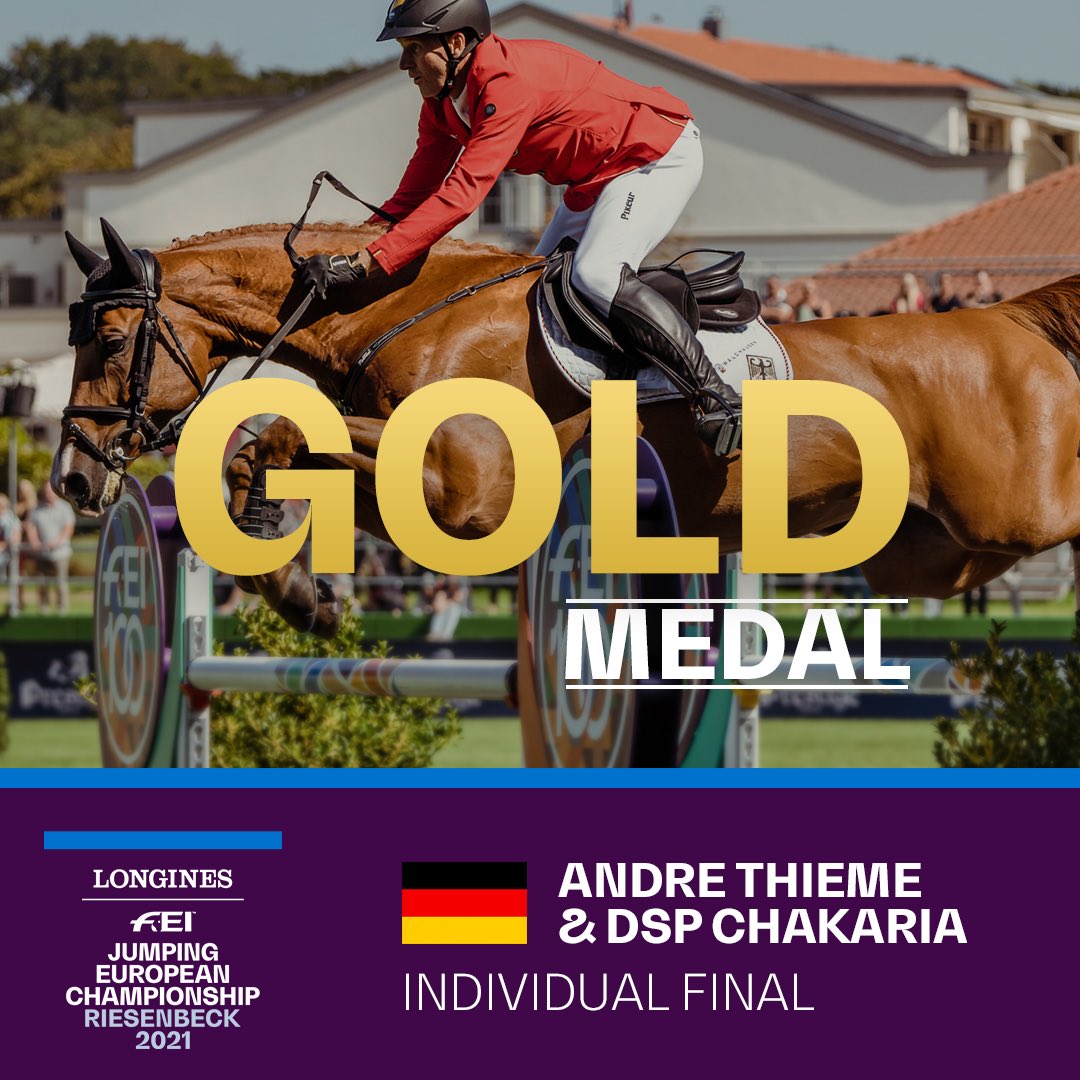 Andre Thieme è Campione d'Europa (Riesenbeck 2021): le dichiarazioni