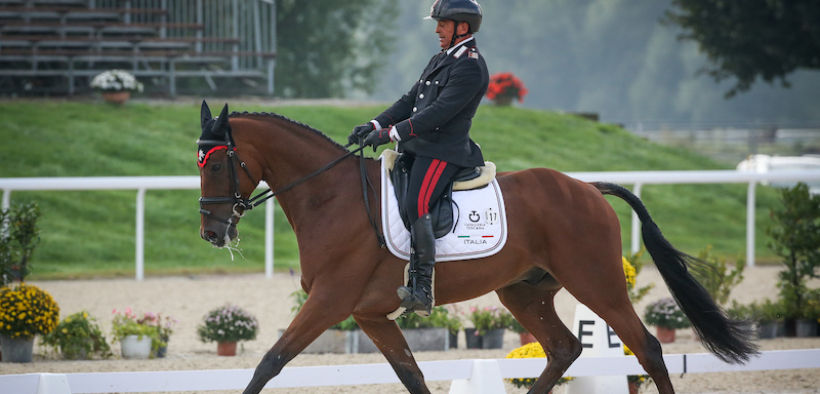Europeo Completo: Italia Team in buona forma post dressage test