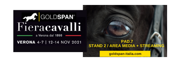 Goldspan Italia a Fieracavalli (Pad. 7, Stand 2): Area Media & Streaming 1