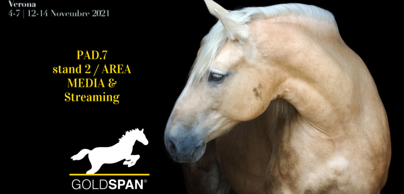 Goldspan Italia a Fieracavalli (Pad. 7, Stand 2): Area Media & Streaming