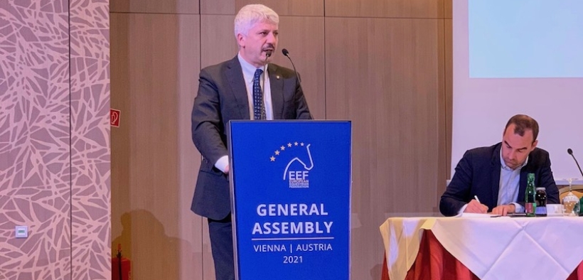 Perillo (Segretario Gen. FISE) nel board della European Equestrian Federation